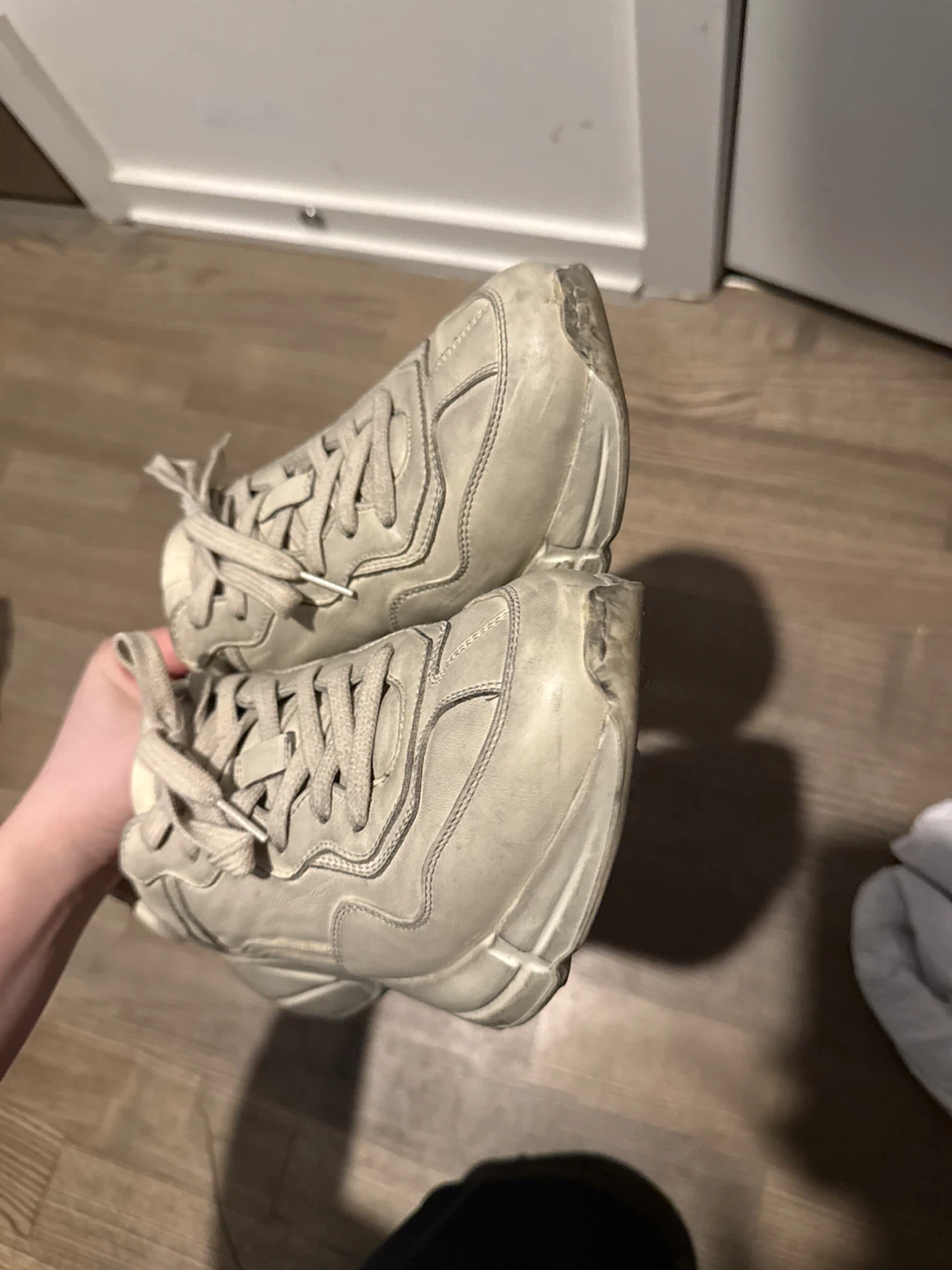 Gucci Men Ace Leather Sneakers - photo 4