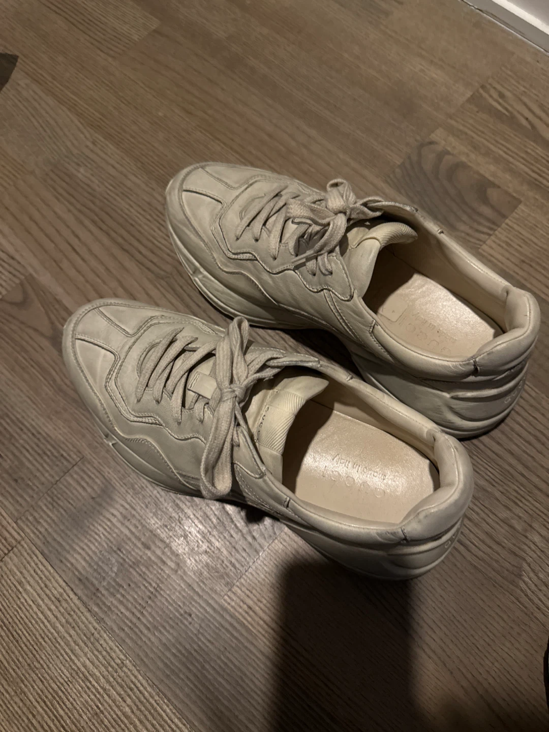 Gucci Men Ace Leather Sneakers - photo 2