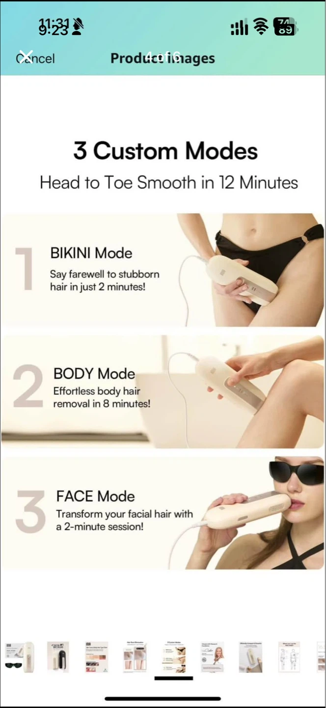 INIA FOND Hair Root Elimination Device - photo 4