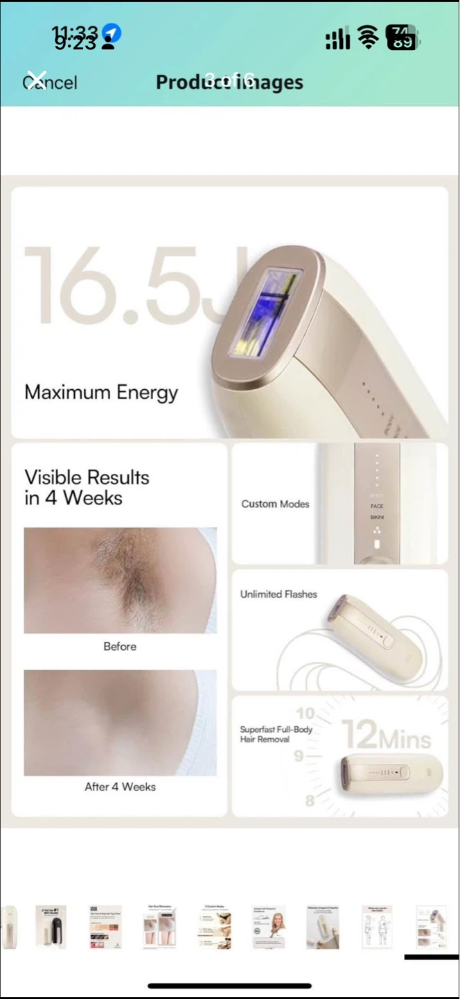 INIA FOND Hair Root Elimination Device - photo 3