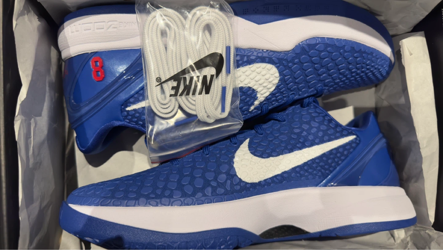 Kobe 6 Protro Dodgers (Size 12)