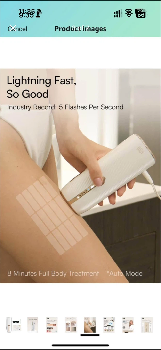 INIA Laser Hair Removal Device - photo 3
