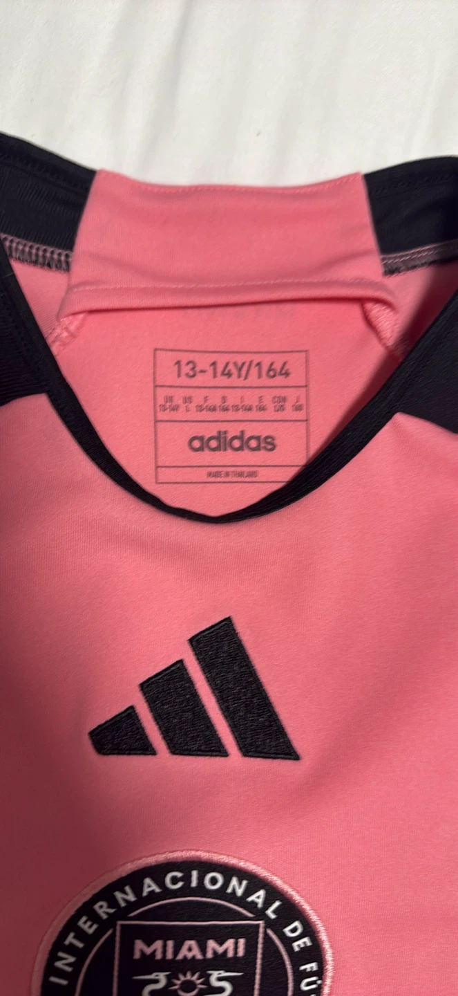 Adidas Inter Miami CF Youth Soccer Jersey 13-14Y/164 - photo 2