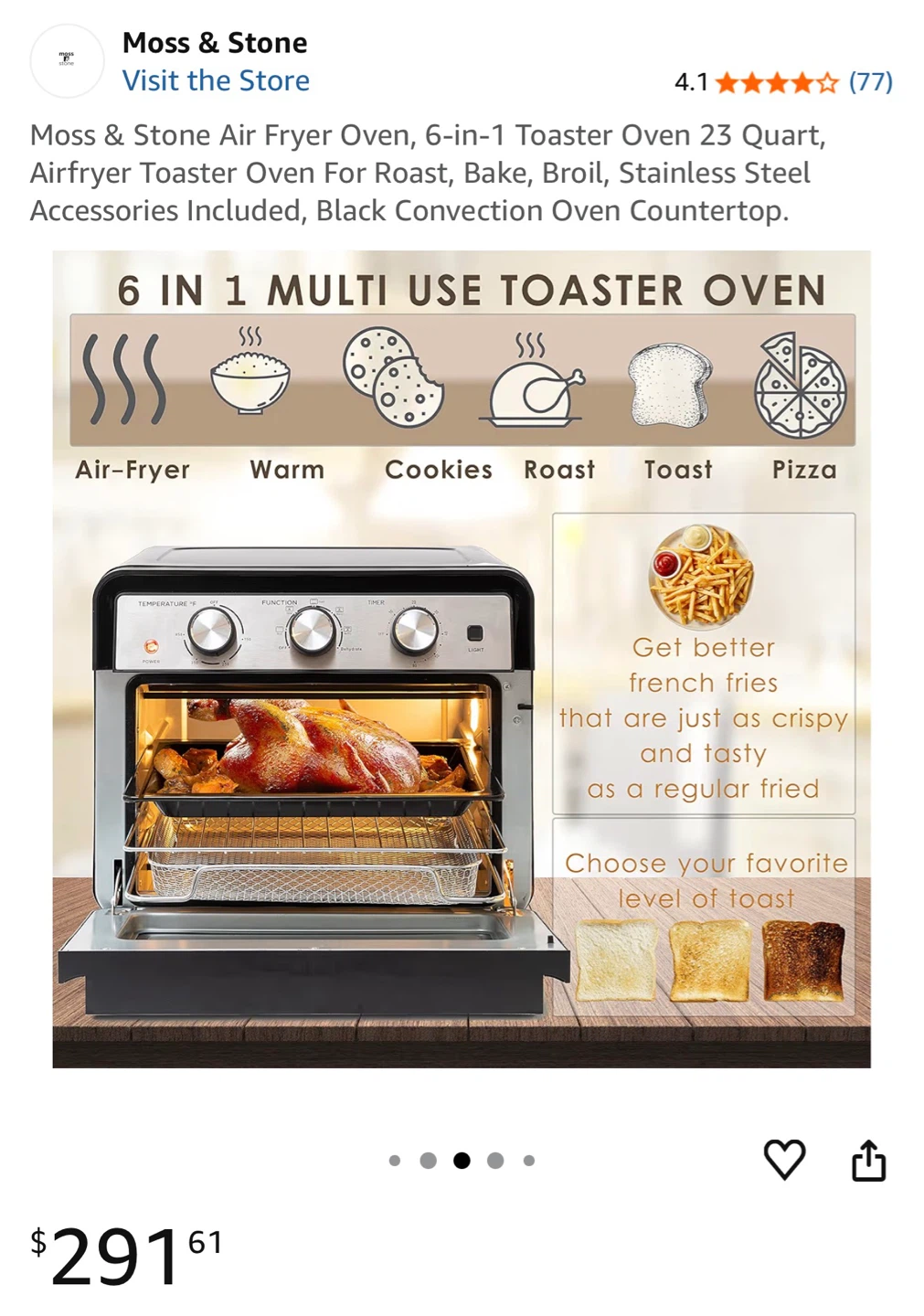 Large Air Fryer and  Oven Model FM9015 - photo 2
