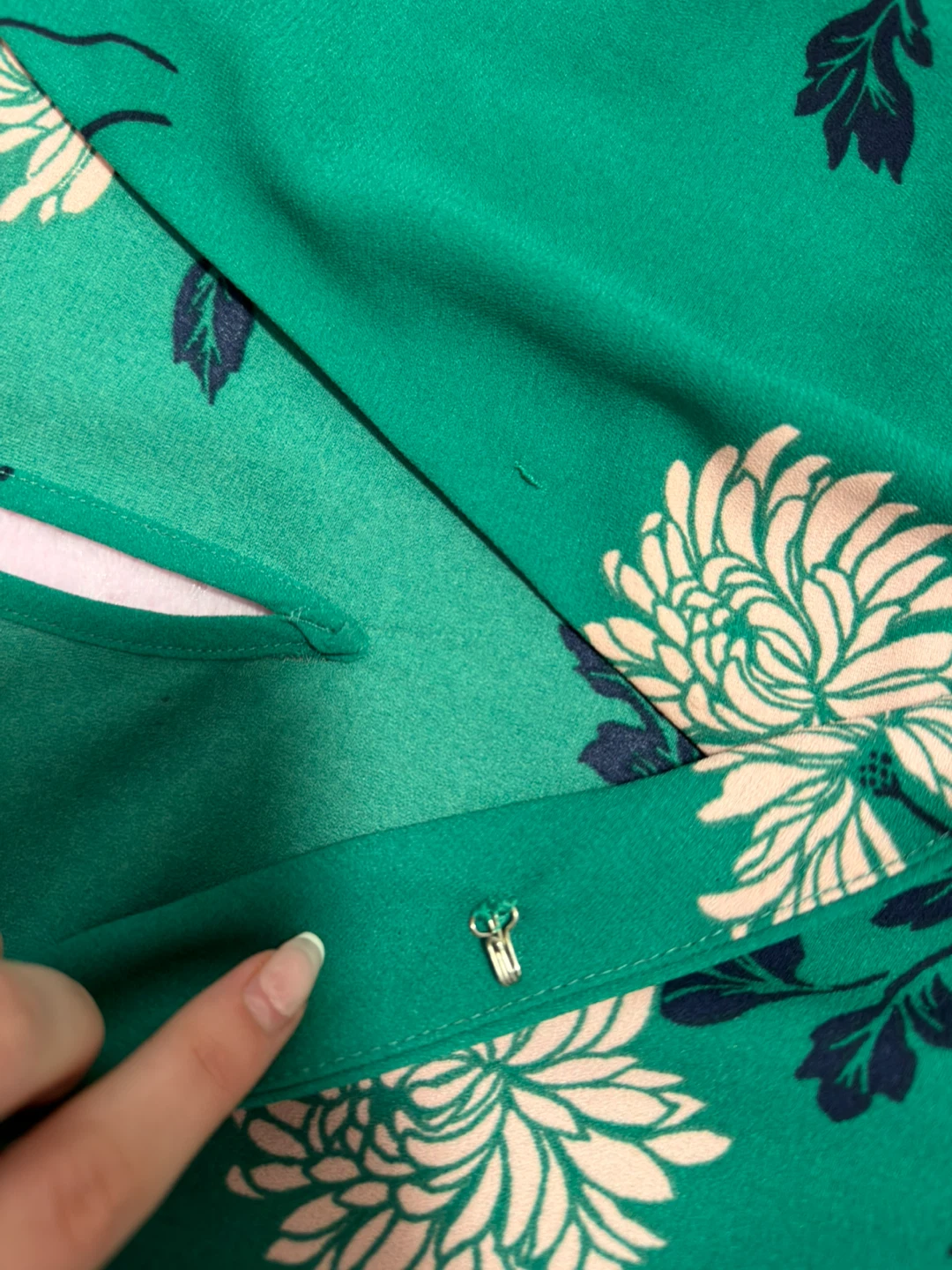 Forever 21+ Green Floral Cold Shoulder Jumpsuit - photo 5