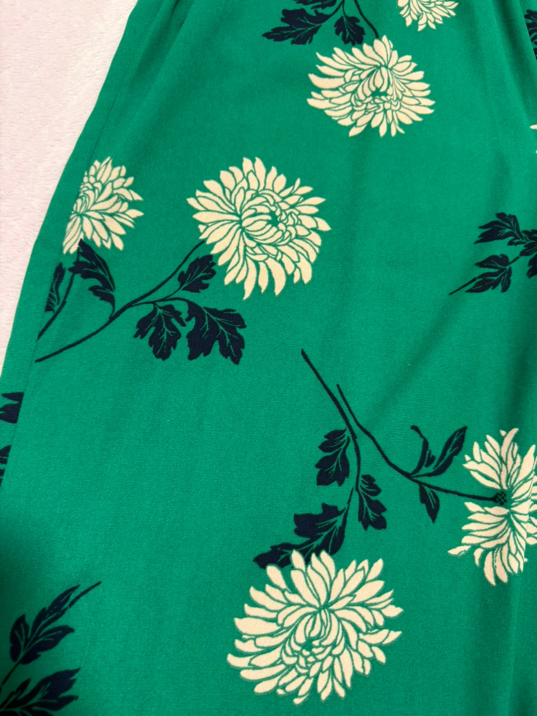Forever 21+ Green Floral Cold Shoulder Jumpsuit - photo 2
