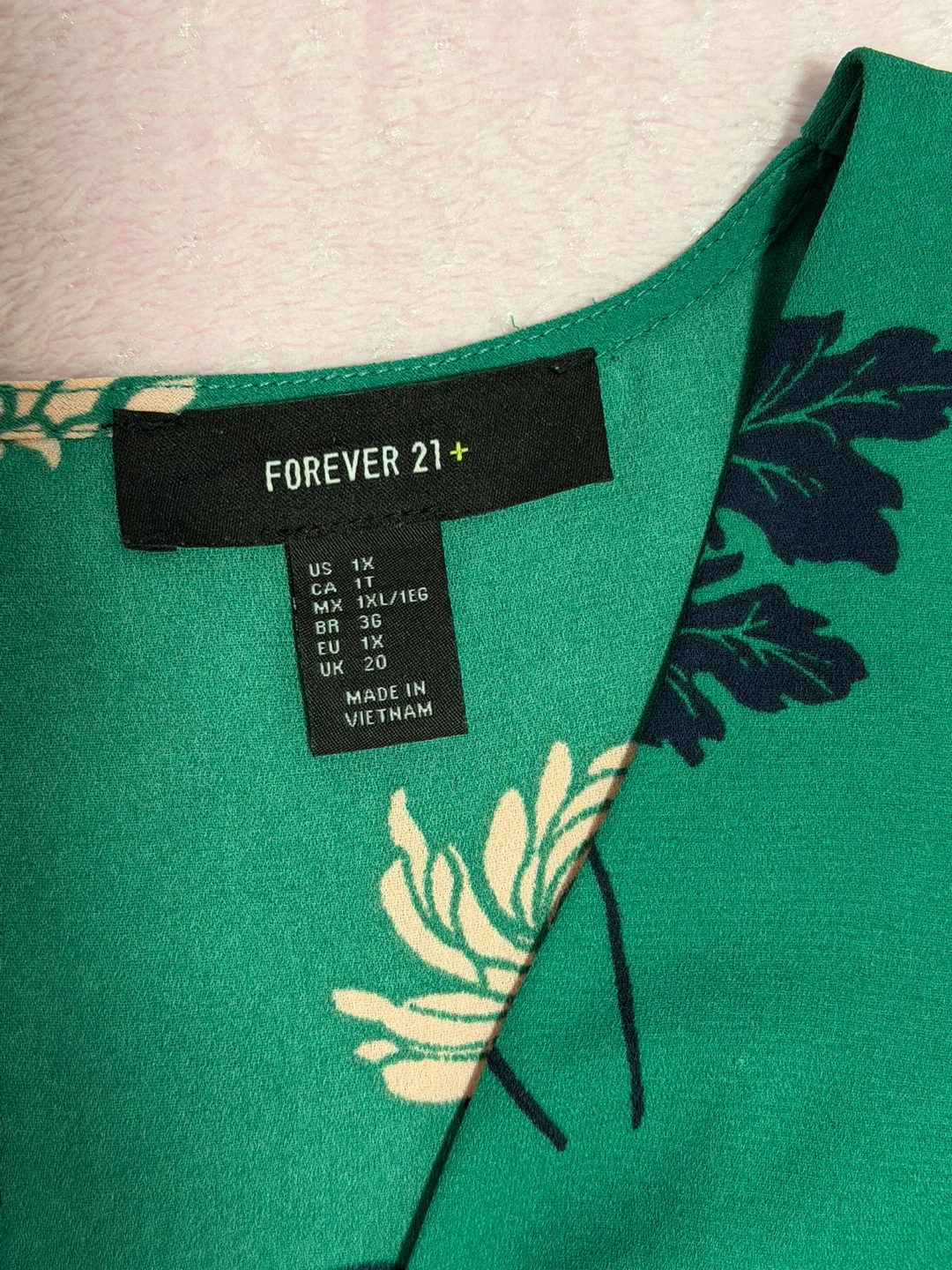 Forever 21+ Green Floral Cold Shoulder Jumpsuit - photo 4