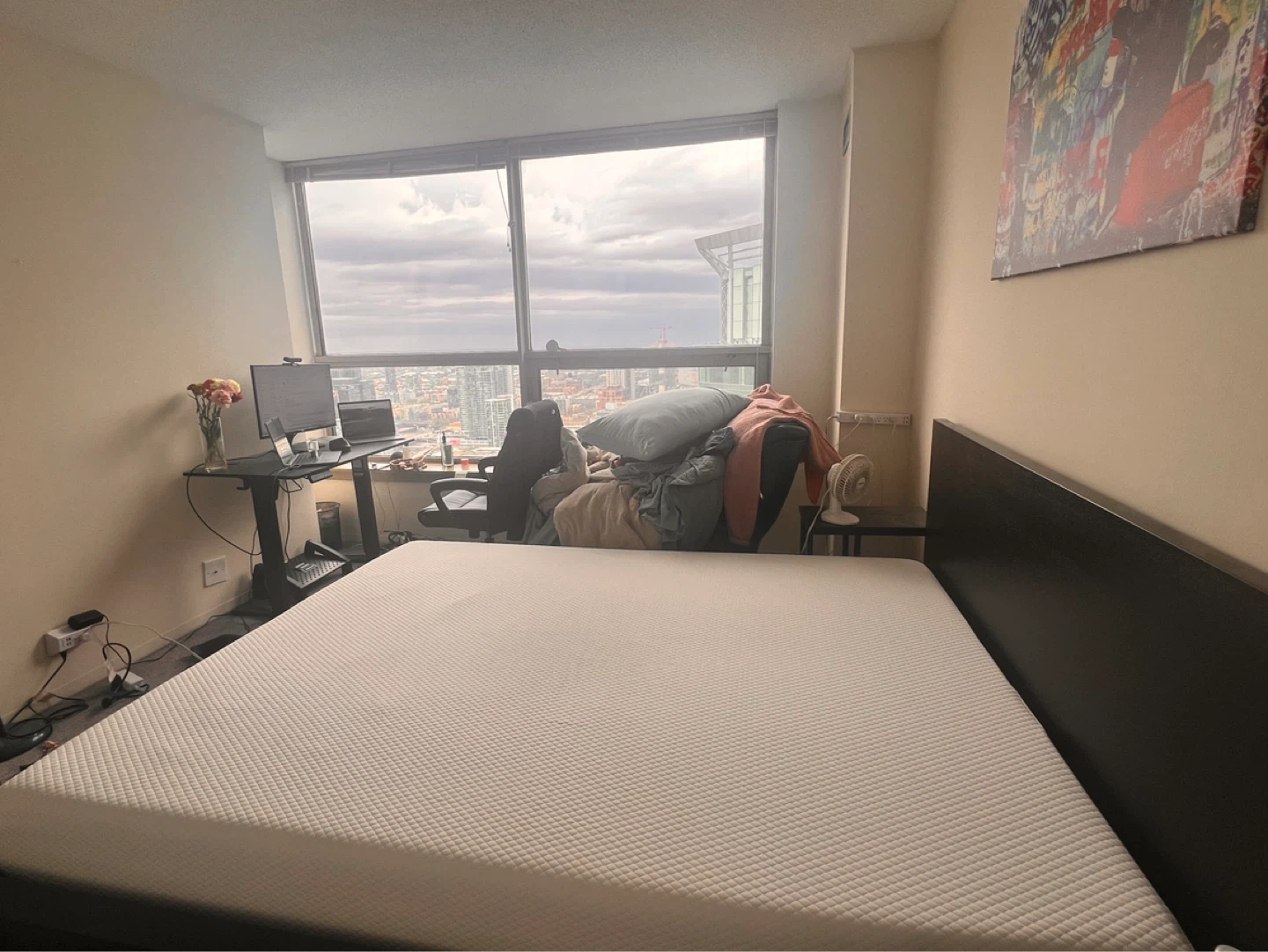 Queen mattress - 9 inch hybrid memory foam