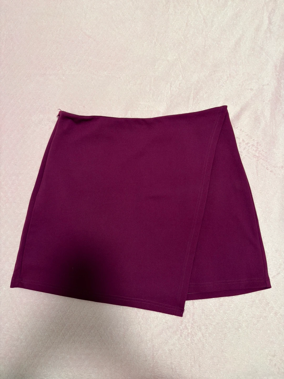 Purple Wrap Skirt