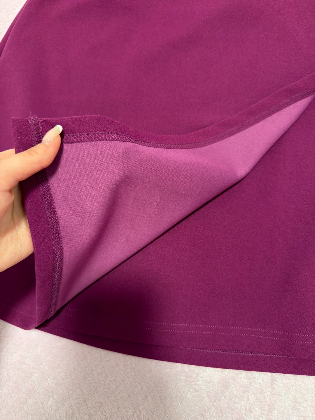 Purple Wrap Skirt - photo 2