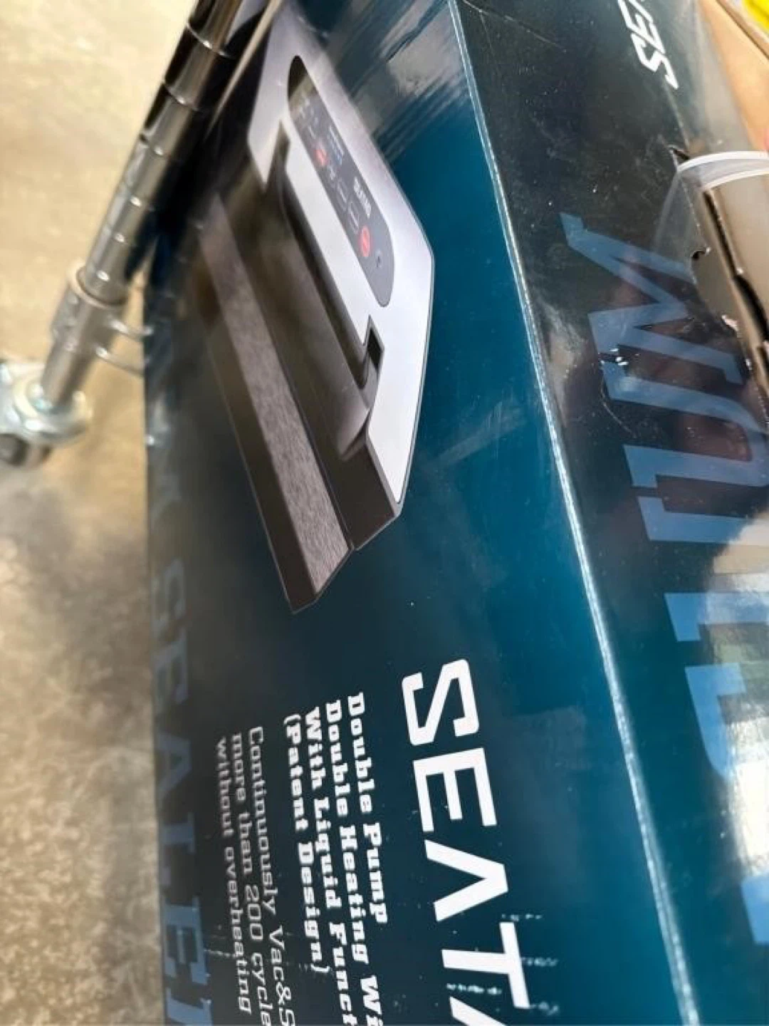 SEATAP Vacuum Sealer Machine with Built-in Cutter - photo 3