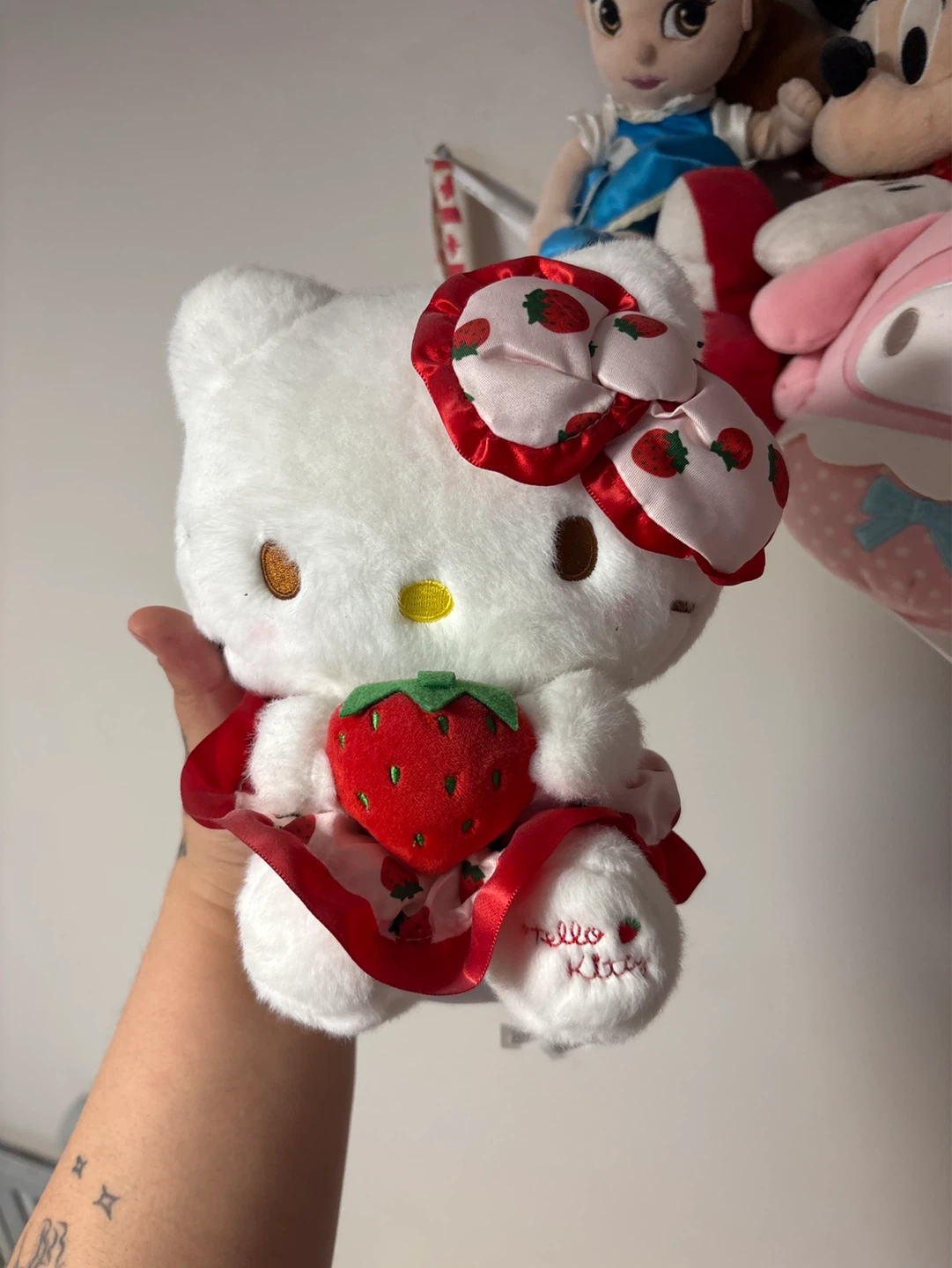 Hello Kitty Plush Strawberry Dress