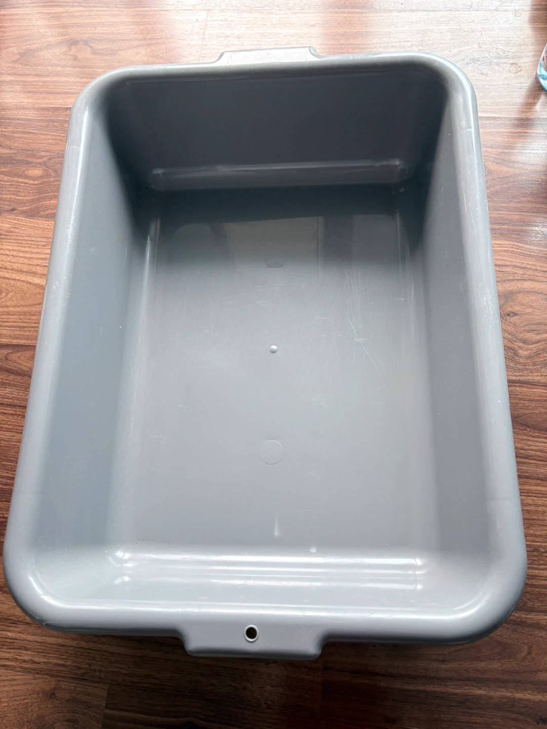 Grey Plastic Storage Bin new