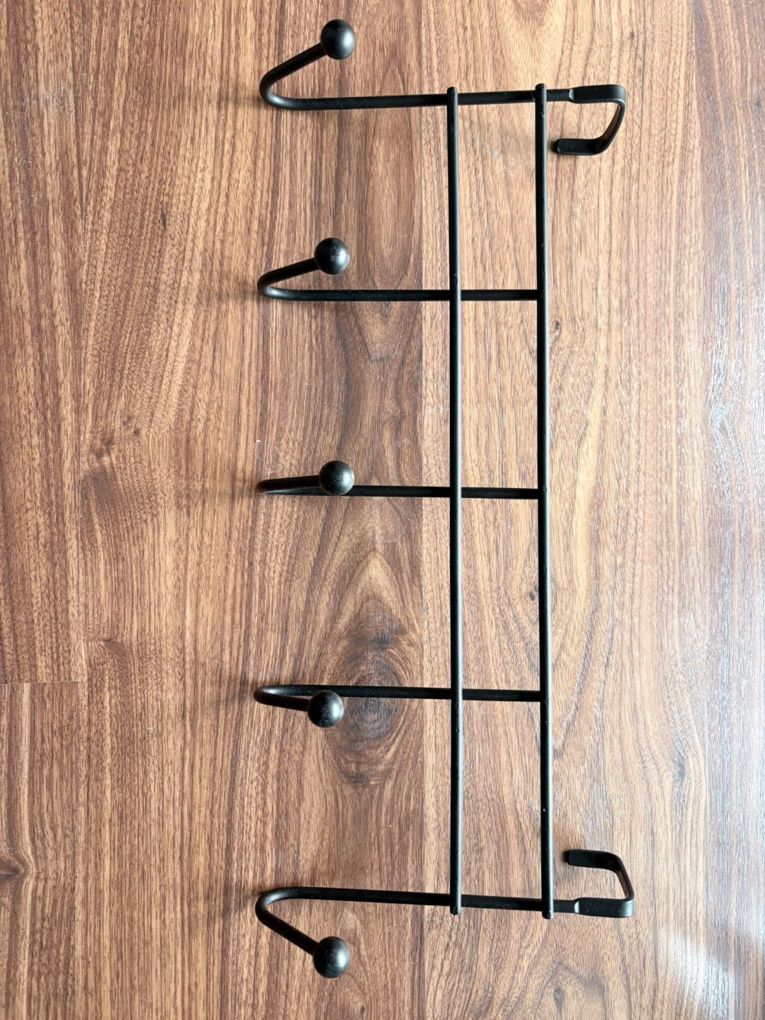 Black Metal Wall Mounted Utensil Holder