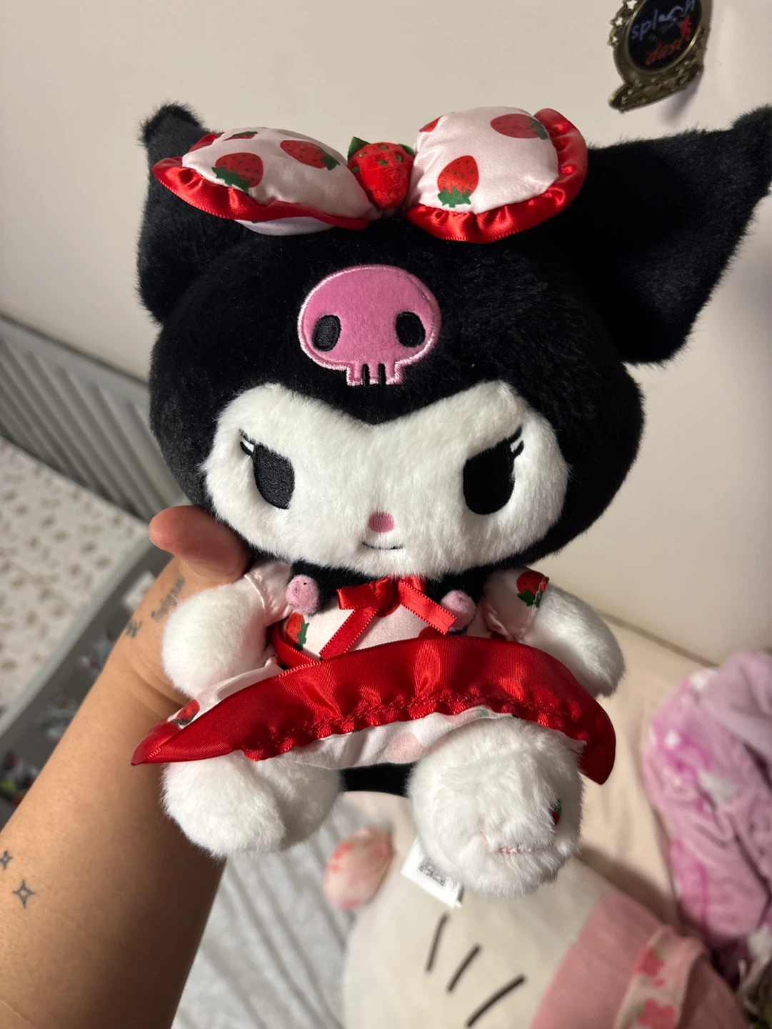 Kuromi Strawberry Plush