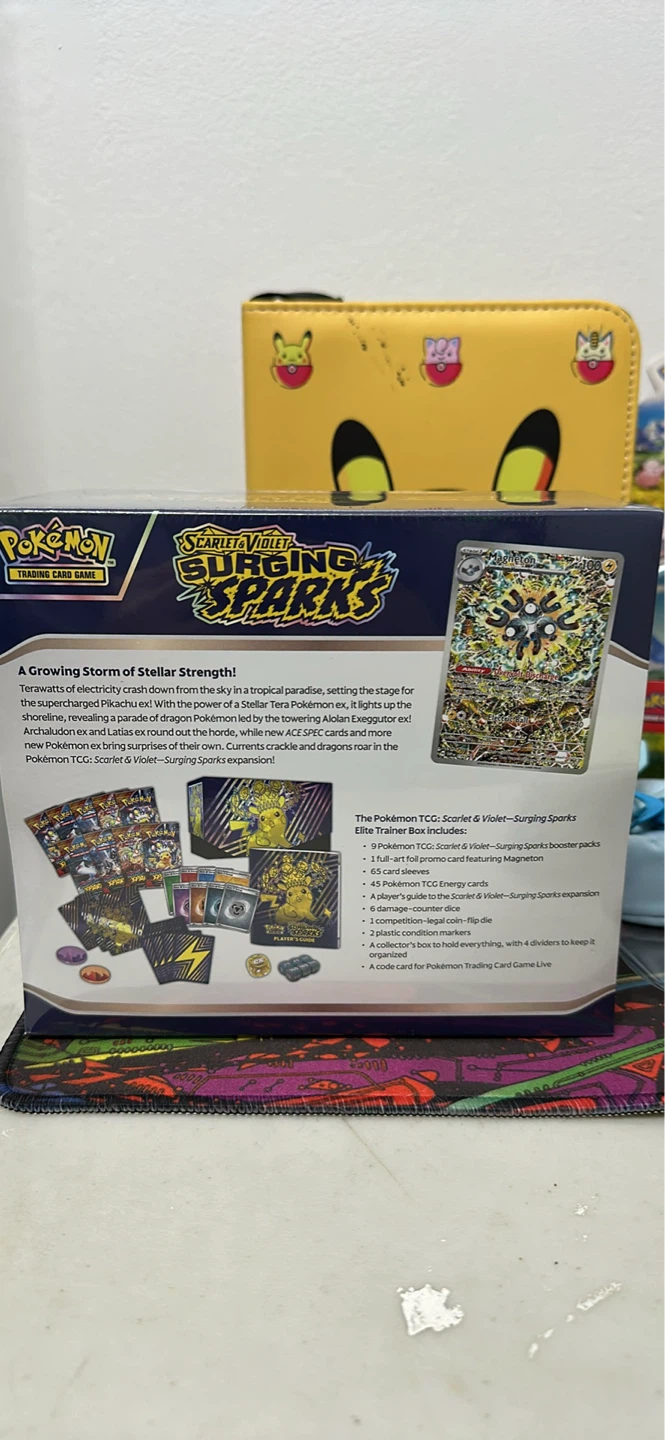 POKEMON: SURGING SPARKS ETB (Sealed) - photo 2
