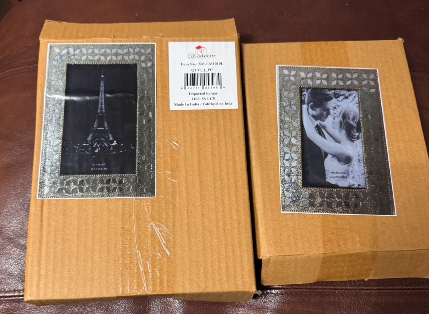 Brand New. Casadecor Picture Frame Set - 5x7 - photo 2