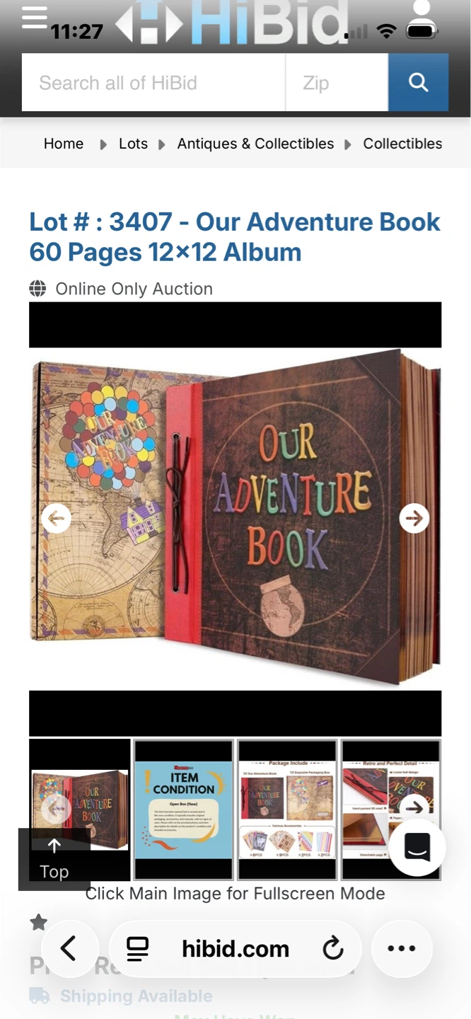 Our Adventure Book Scrapbook Disney’s UP 12x12 Album - photo 5