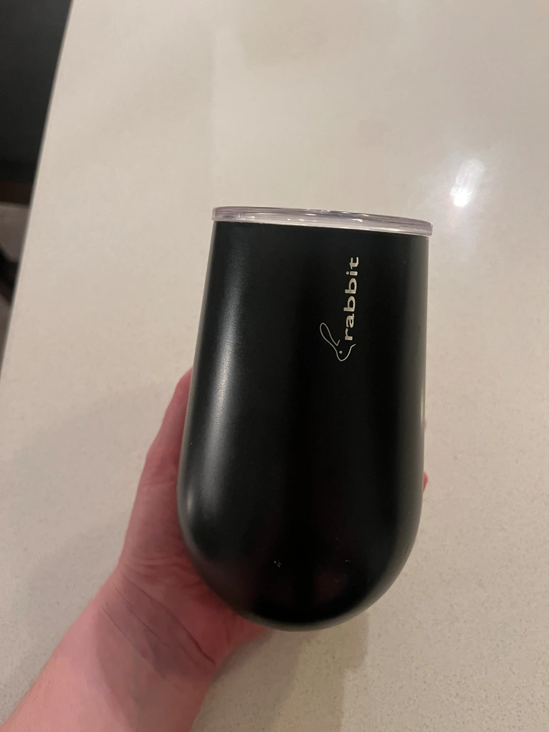 Rabbit Black Insulated Tumbler