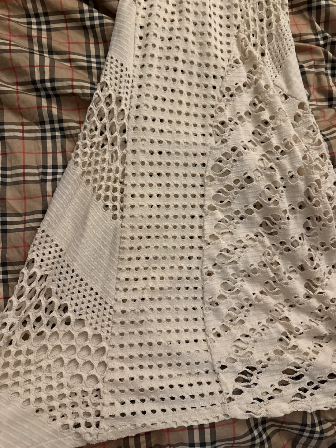 White Crochet Maxi Dress - photo 4