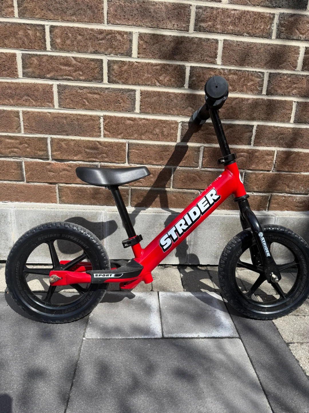 Strider Sport Balance Bike - Red - photo 4