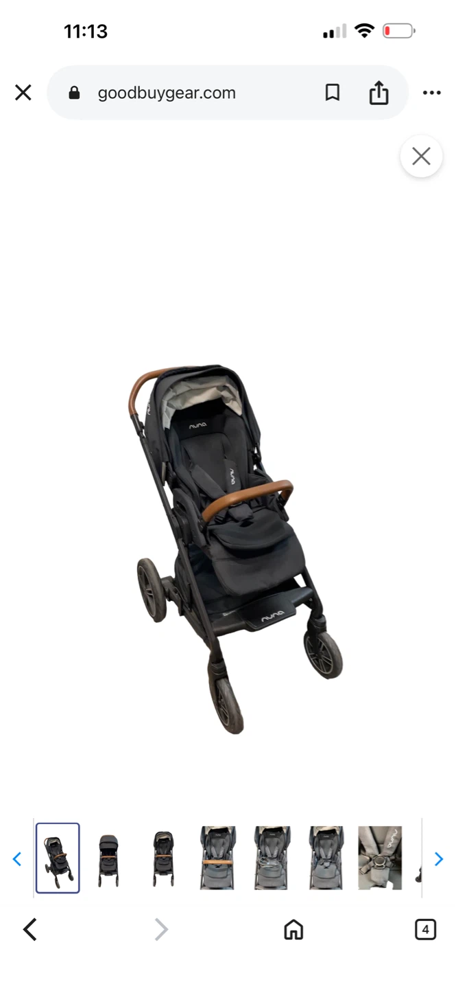Nuna stroller model ST13419CVR (MIXX Next – Caviar) - photo 2