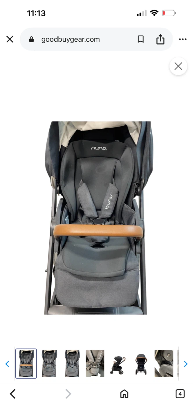 Nuna stroller model ST13419CVR (MIXX Next – Caviar) - photo 5