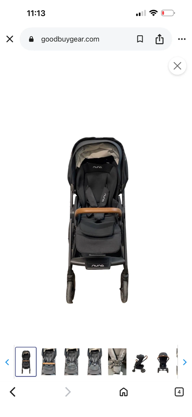 Nuna stroller model ST13419CVR (MIXX Next – Caviar) - photo 4
