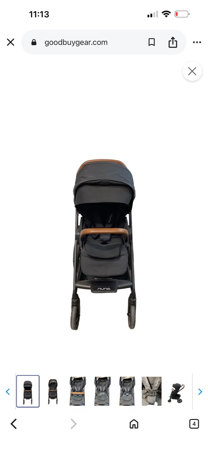 Nuna stroller model ST13419CVR (MIXX Next – Caviar) - photo 3