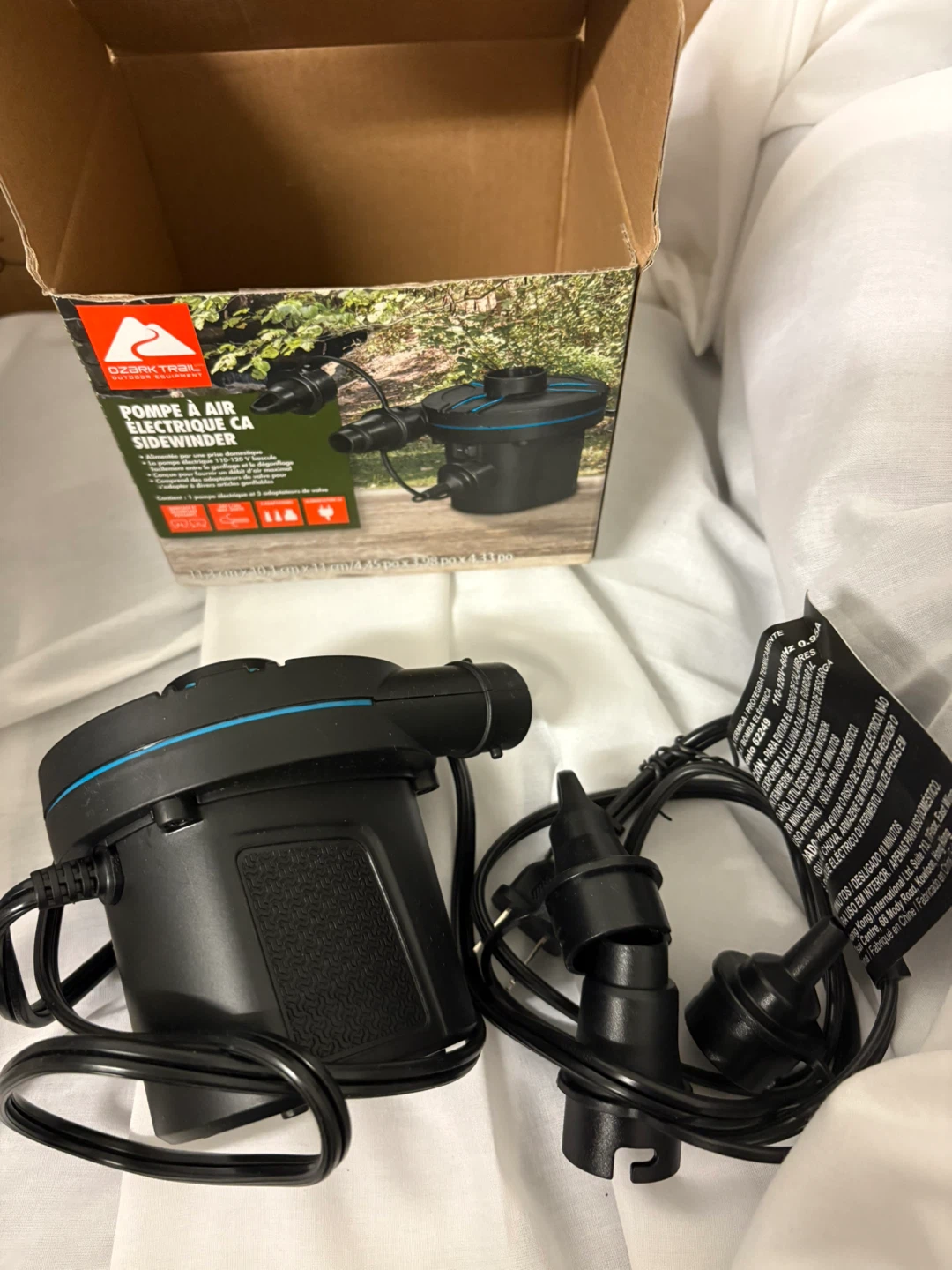 Ozark Trail Sidewinder AC Electric Air Pump