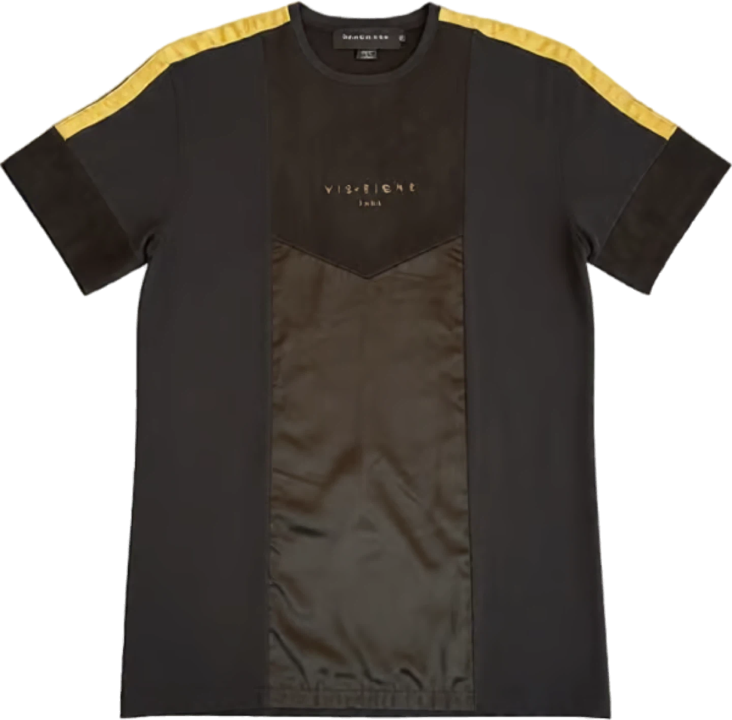 Vis-A-Riche Paris T-Shirt Black/Gold Size L