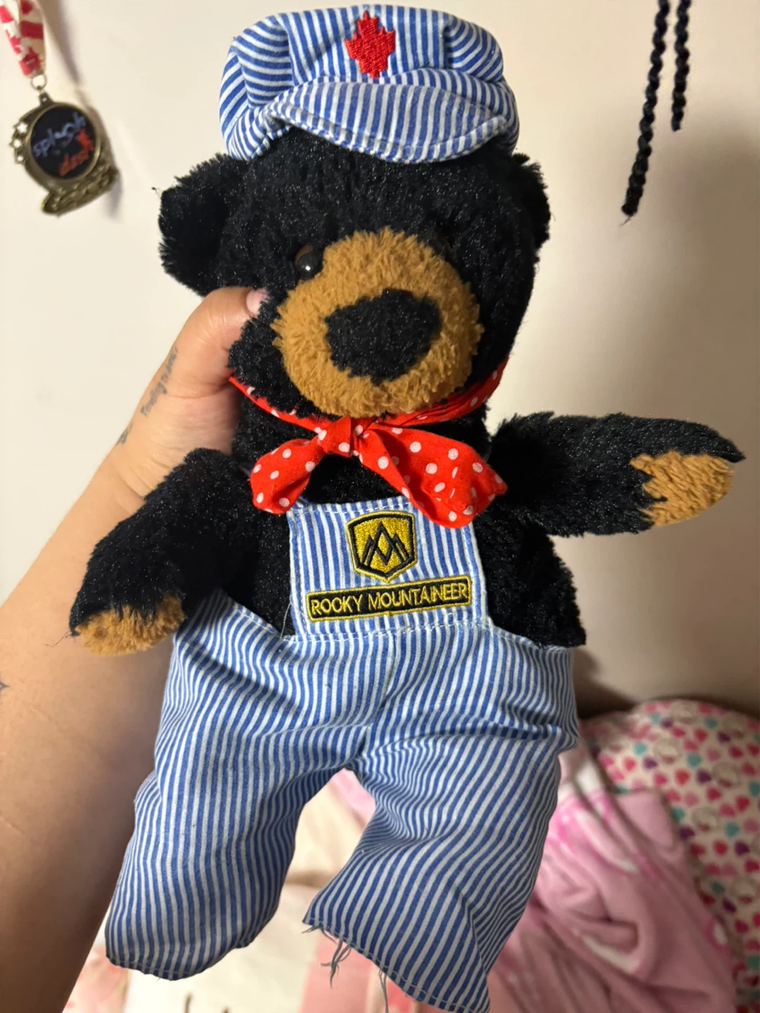 Rocky Mountaineer Bear Plush Toy