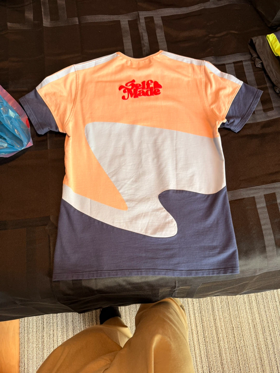 VIZ RICH x SELF MADE Colorblock T-Shirt - photo 4