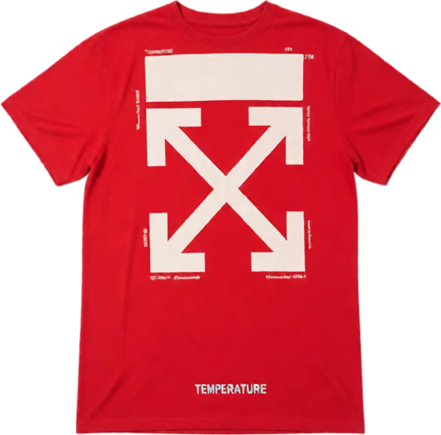 Off-White Mona Lisa T-Shirt Red - photo 2