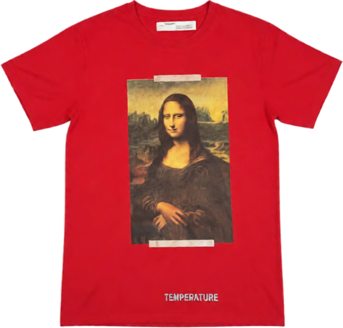 Off-White Mona Lisa T-Shirt Red
