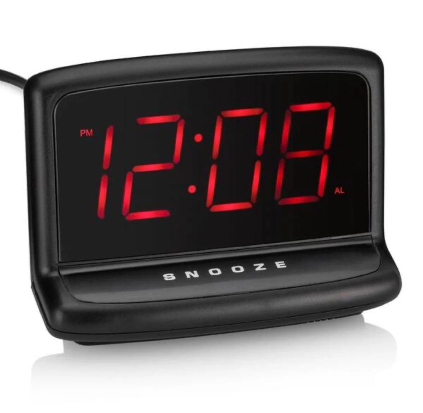 Westclox Large 1.4" Digital Alarm Clock with Snooze - photo 4