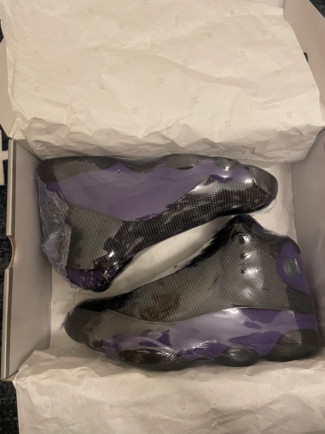 Air Jordan 13 Retro Black/Court Purple - photo 2