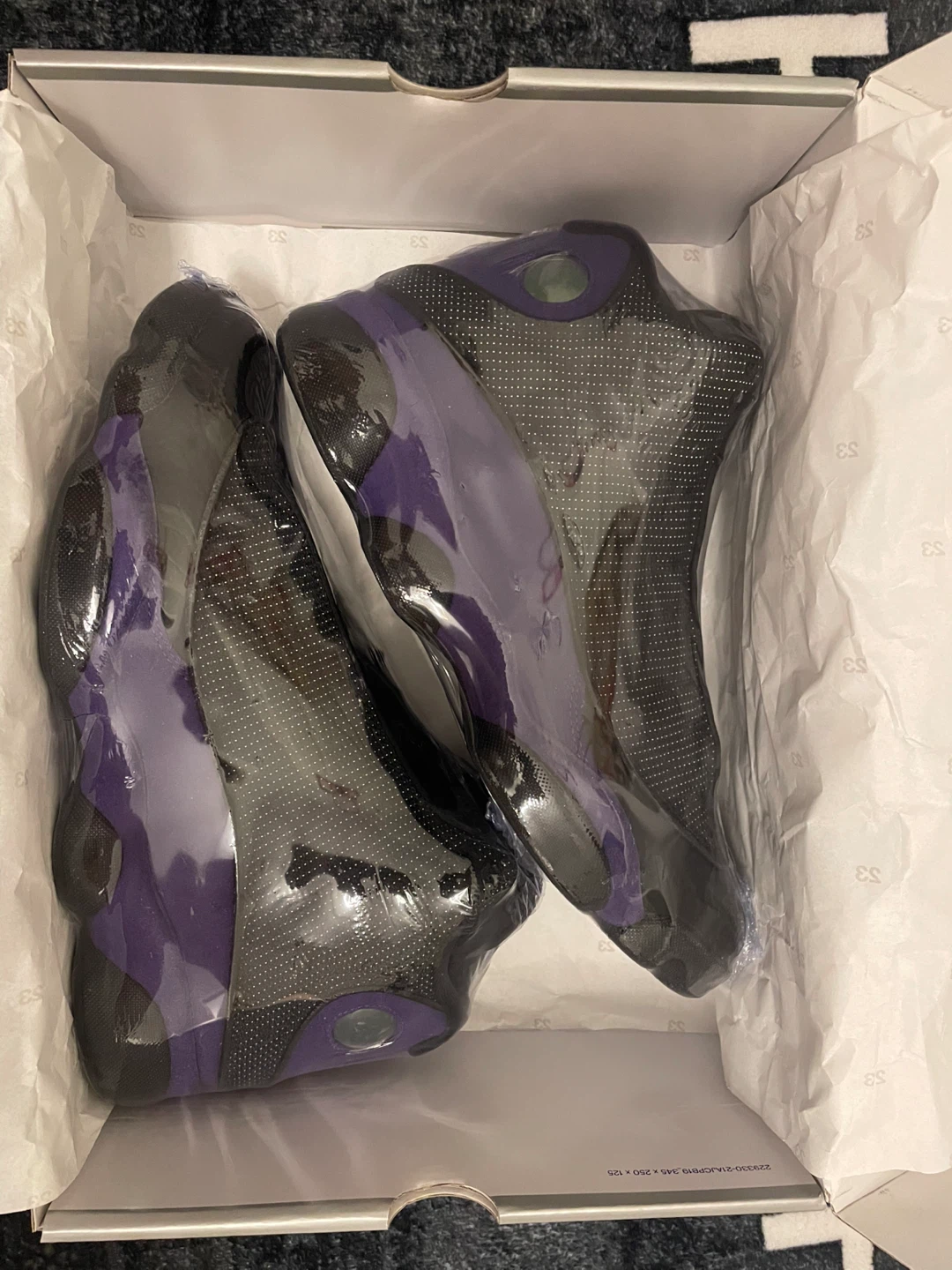 Air Jordan 13 Retro Black/Court Purple - photo 3