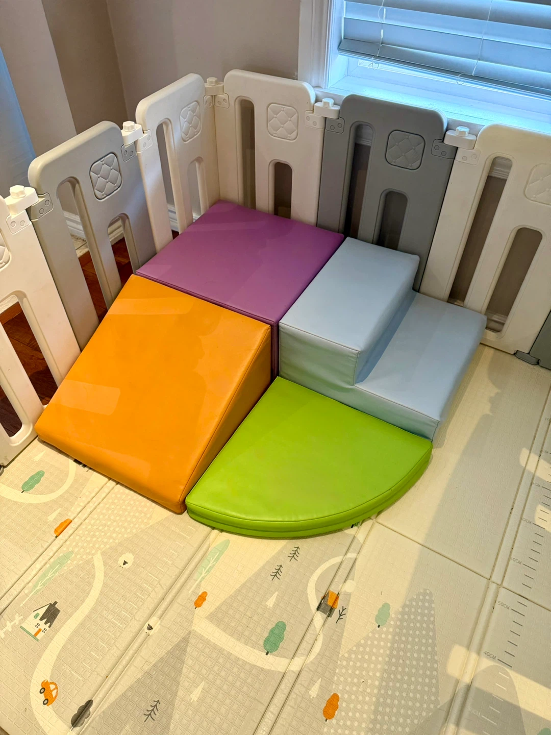 Kids Playpen with Climbing Foam Set