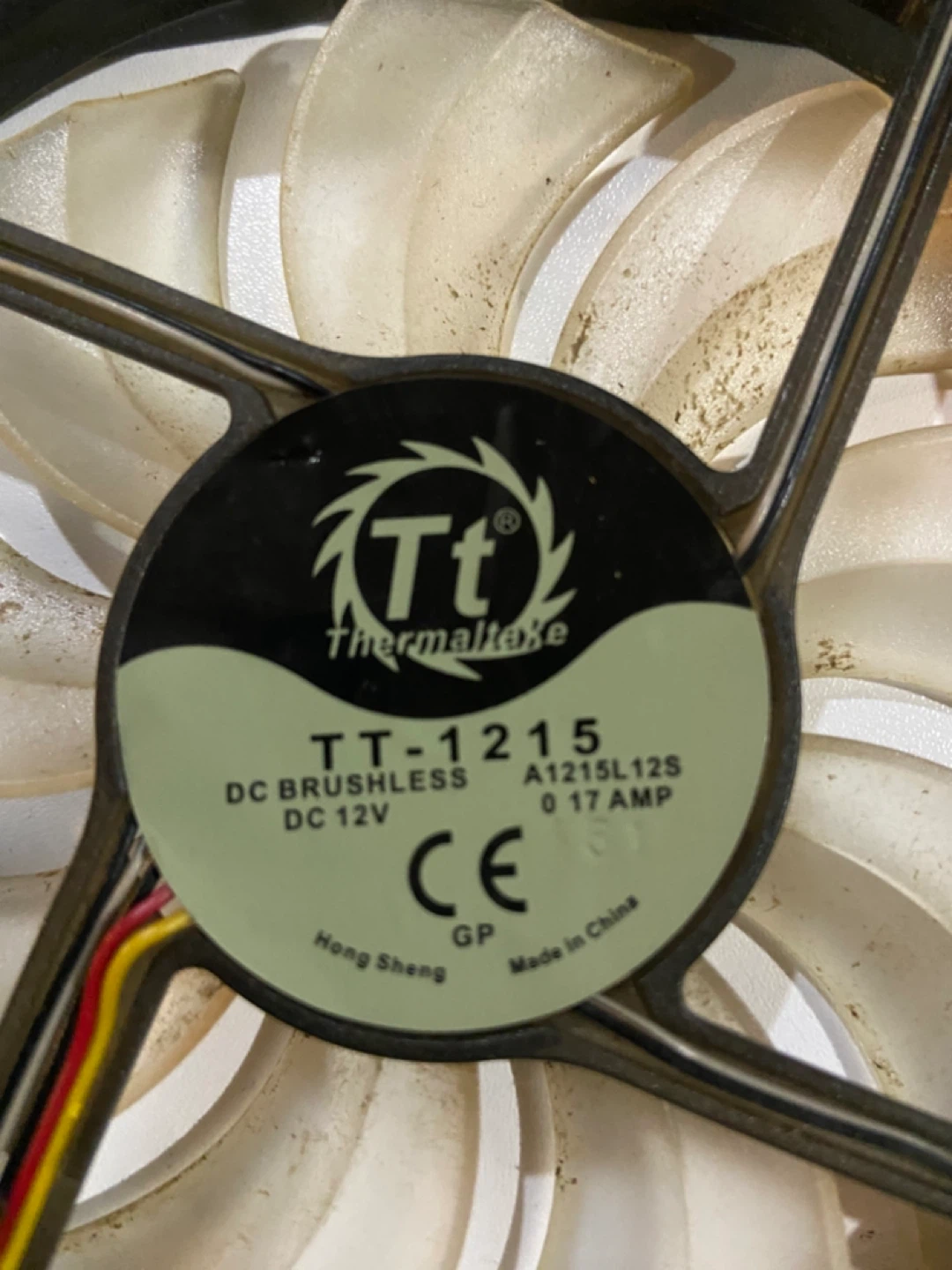 Thermaltake TT-1215 DC 12V  Fan (all. 3 for 25 ) - photo 2
