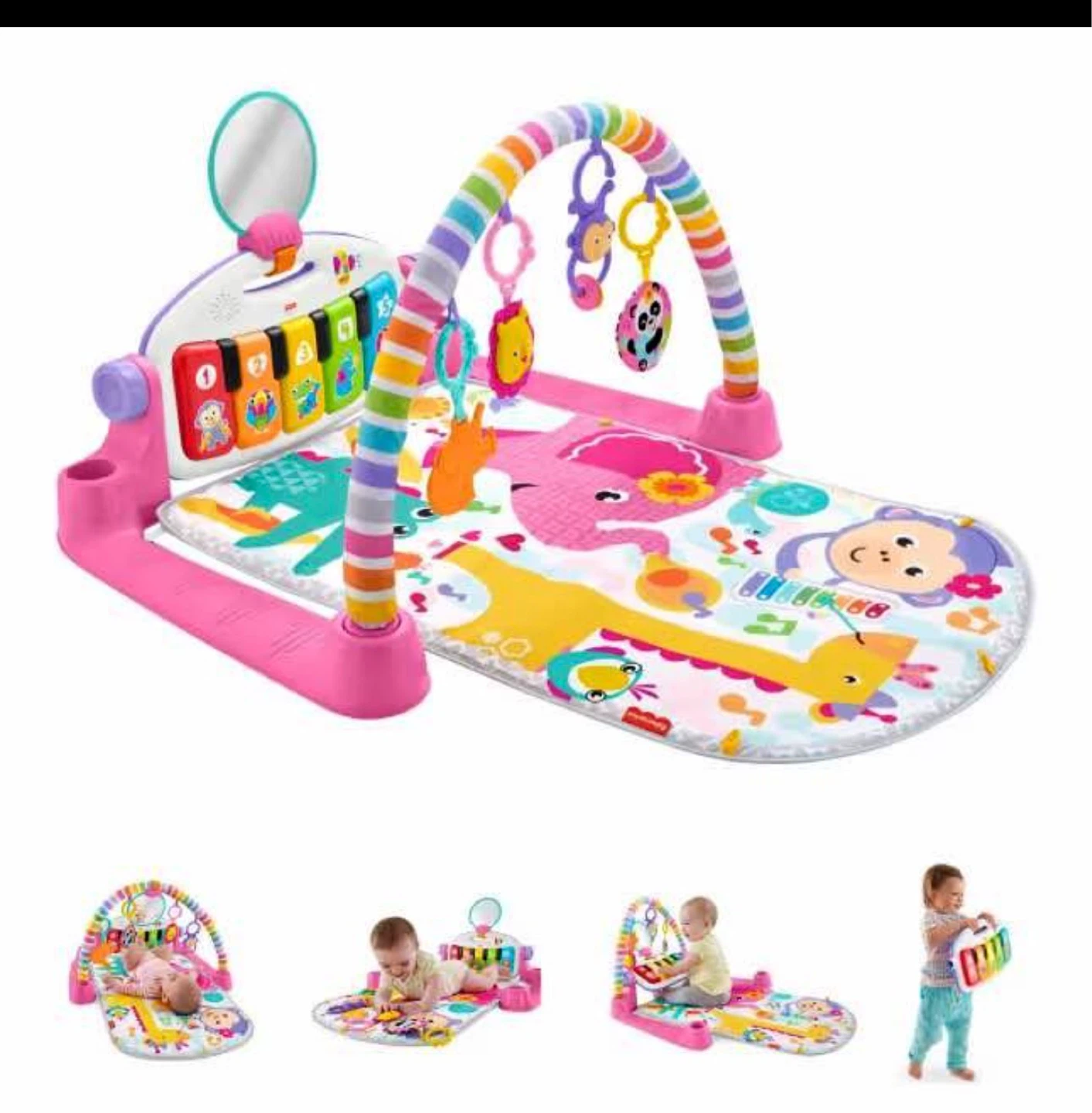 Fisher-Price Deluxe Kick & Play Piano Gym