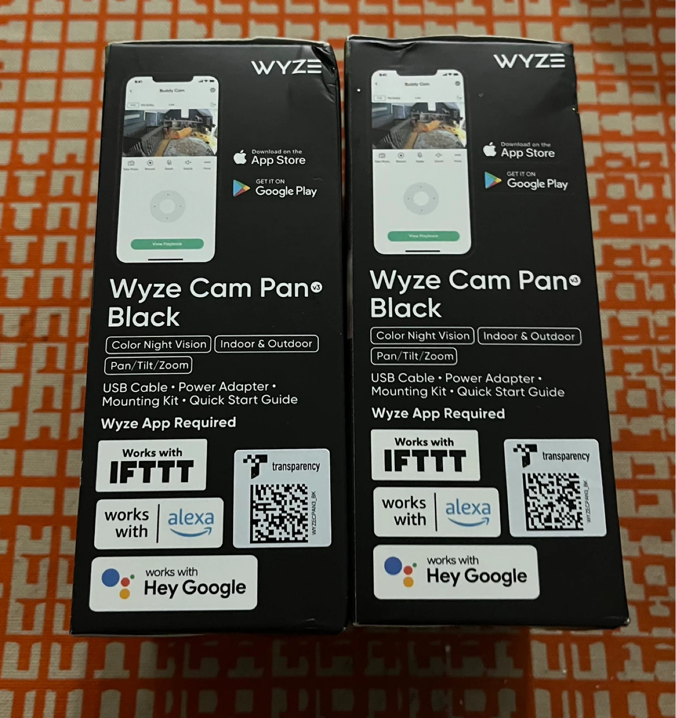Wyze Cam Pan Black - Indoor/Outdoor Security Camera - photo 2
