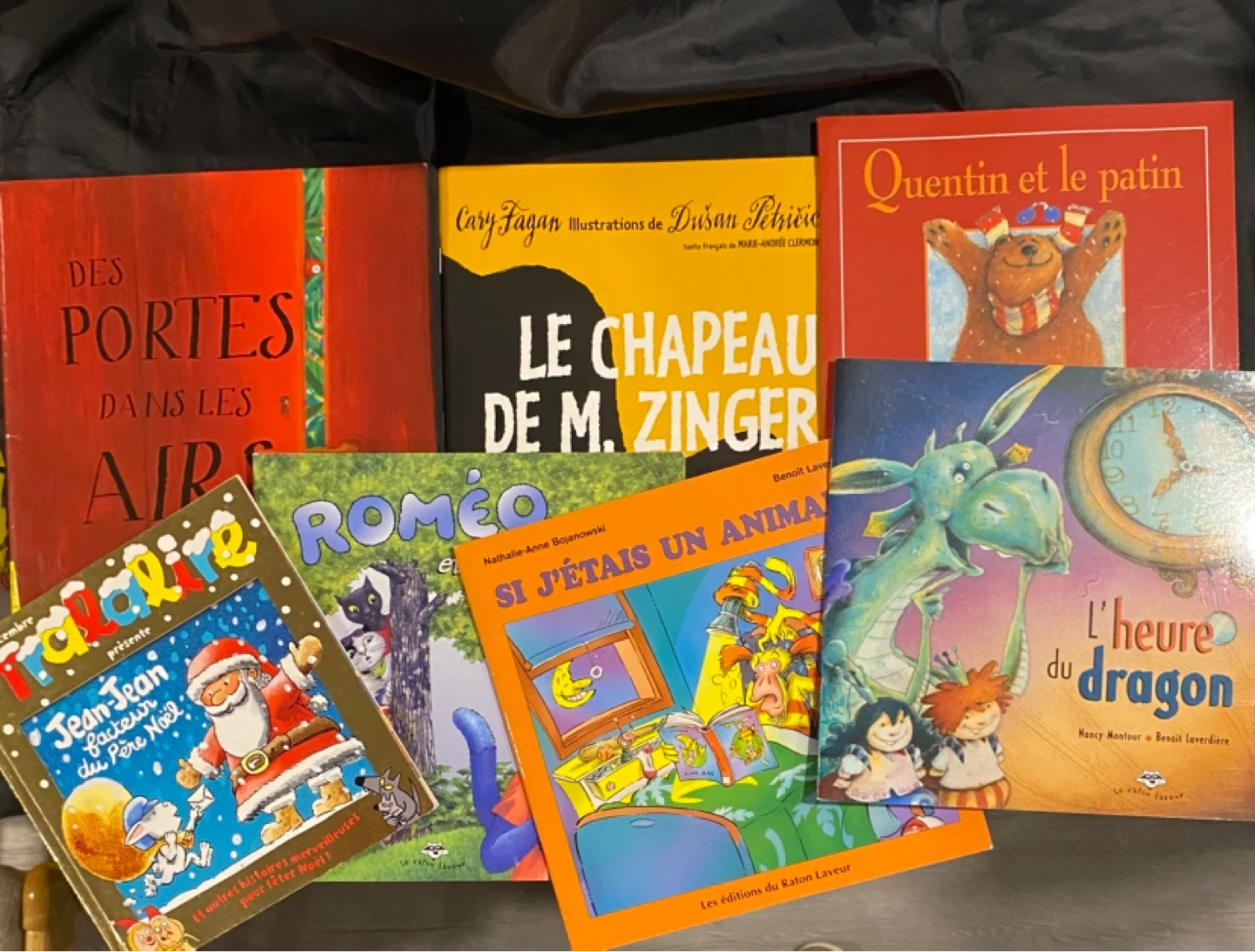 Collection of French Children's Books