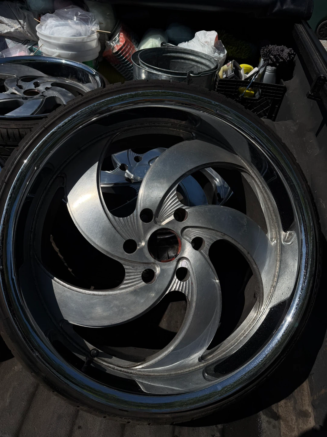 22” inch Stradas Rims & Tires - photo 2