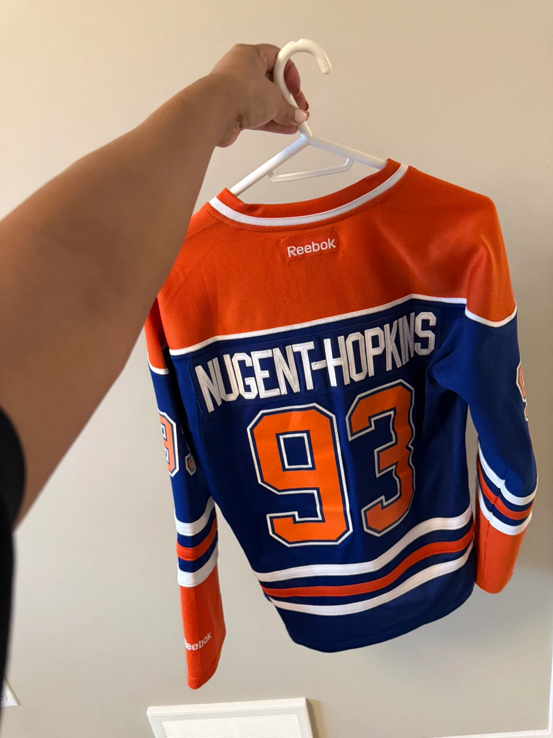 Reebok Edmonton Oilers Nugent-Hopkins #93 Hockey Jersey - photo 2