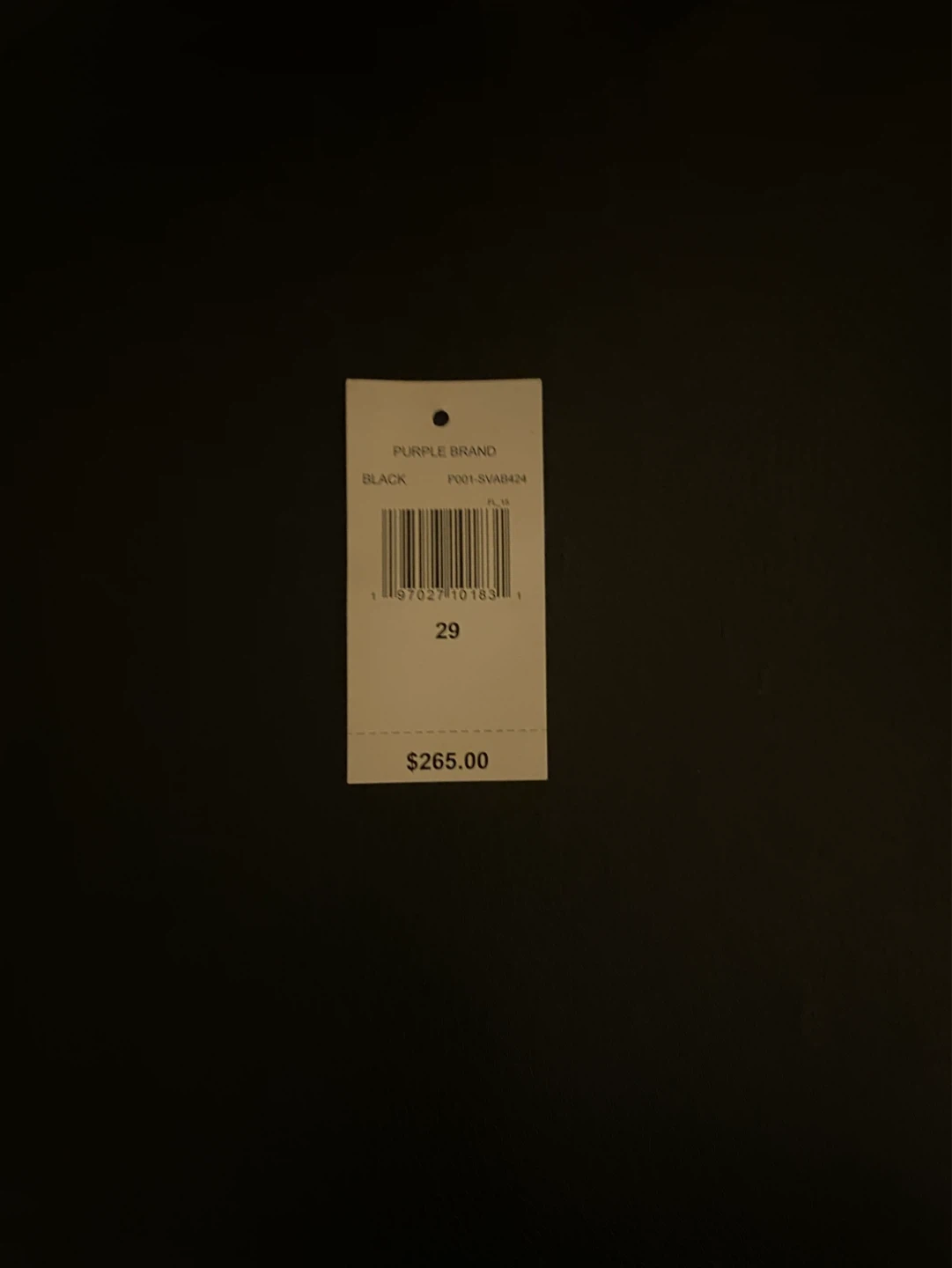 Authentic Purple Jeans | Style 001 | Size 29 - photo 4