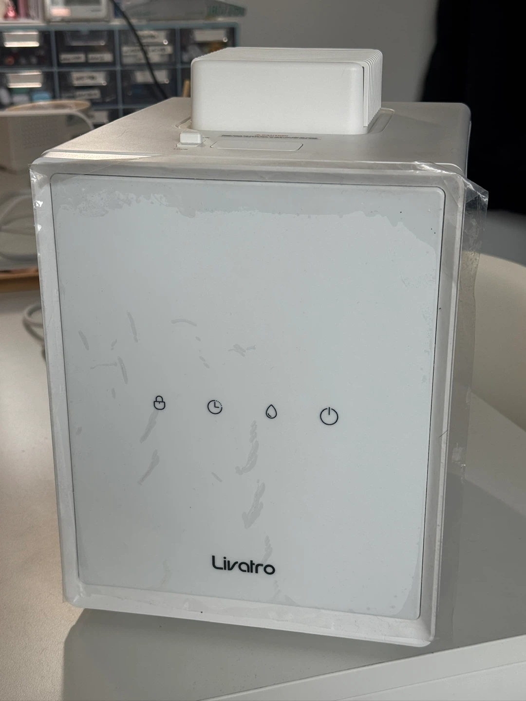 Livatro stainless steel warm mist humidifier