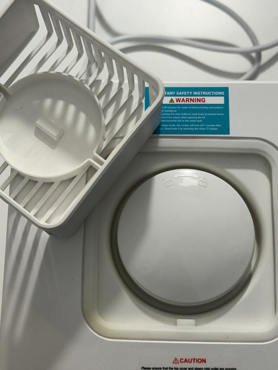 Livatro stainless steel warm mist humidifier - photo 5