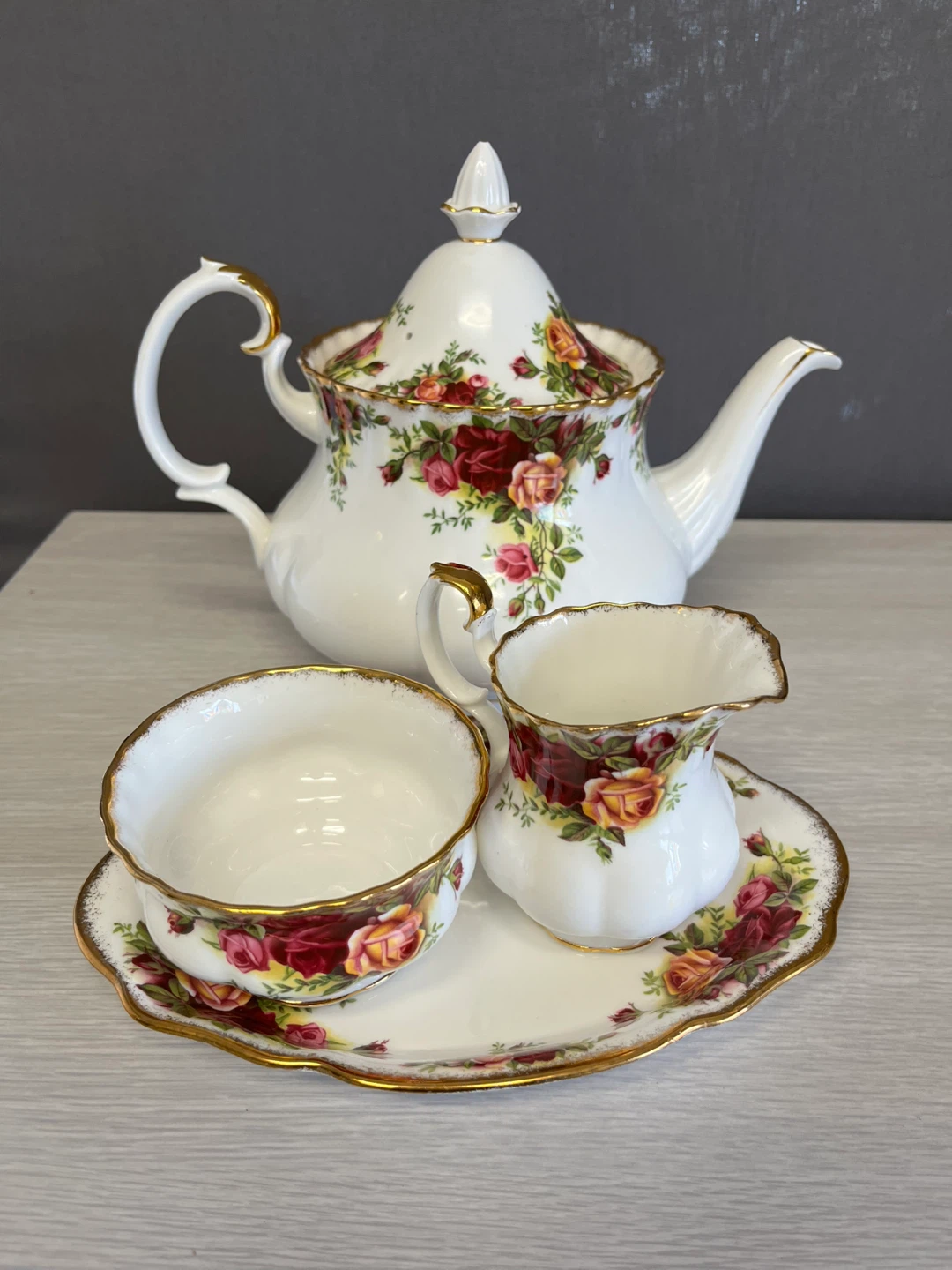 Royal Albert Old Country Roses Tea Set
