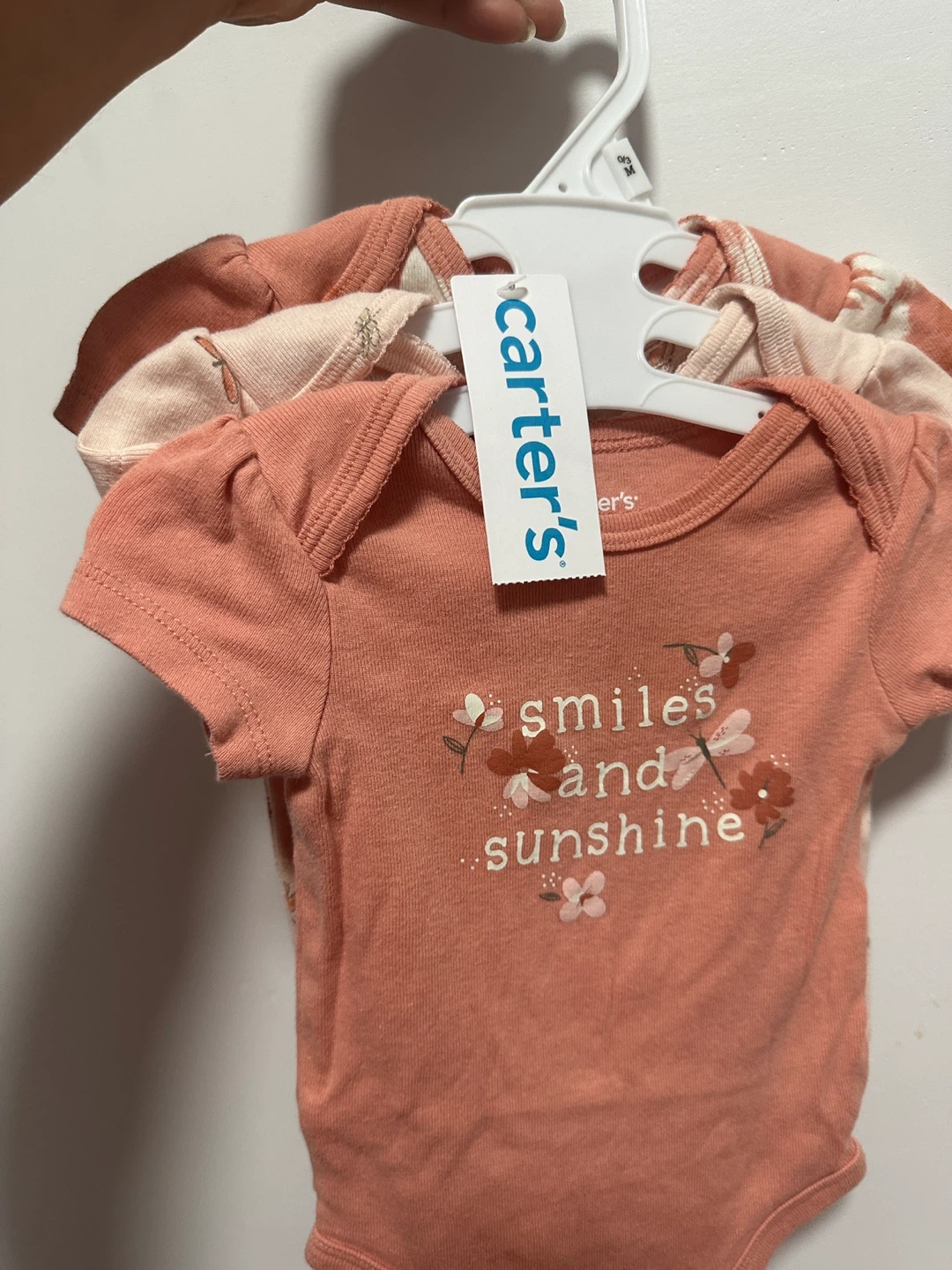 Carter's Baby girl Bodysuits (3-Pack) - photo 2